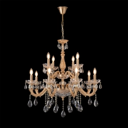 Люстра Crystal Lux ELIZABETH SP8+4 BRASS