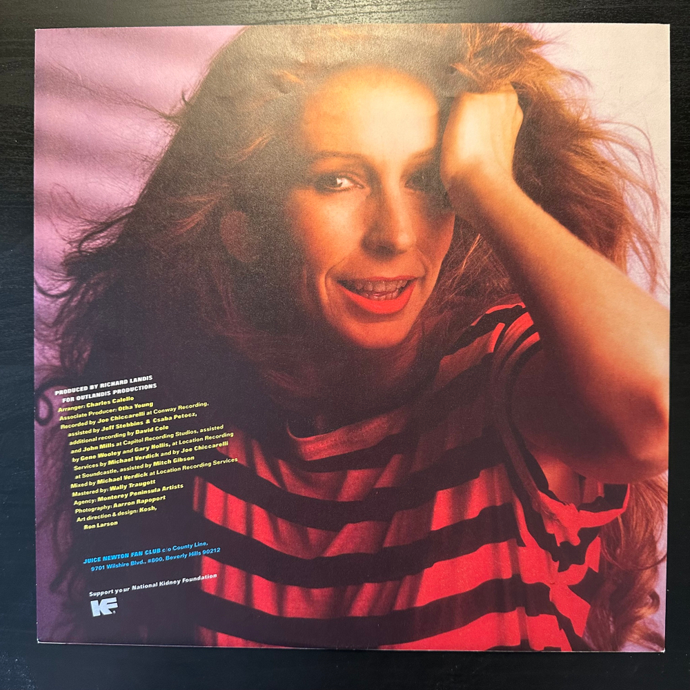 Juice Newton - Dirty Looks (Европа 1983г.)