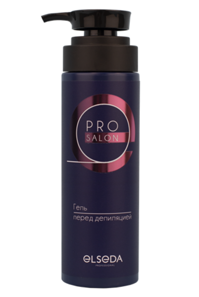 Гель перед депиляцией очищающий Elseda PRO Salon 200 мл с экстрактом клубники