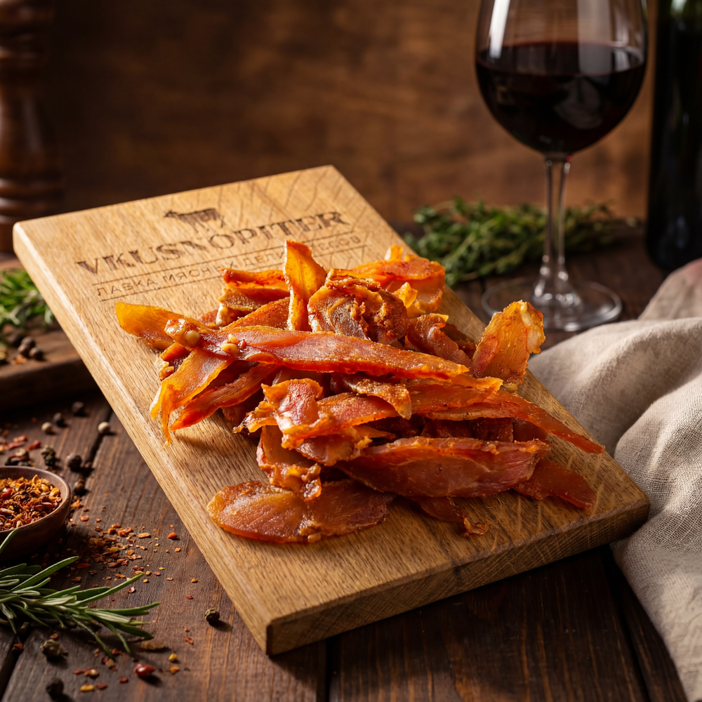 Мясные чипсы курица + аджика