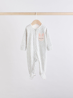 Комбинезон / Cлип для малышей AA5-450, 5 шт., Белый, Розовый