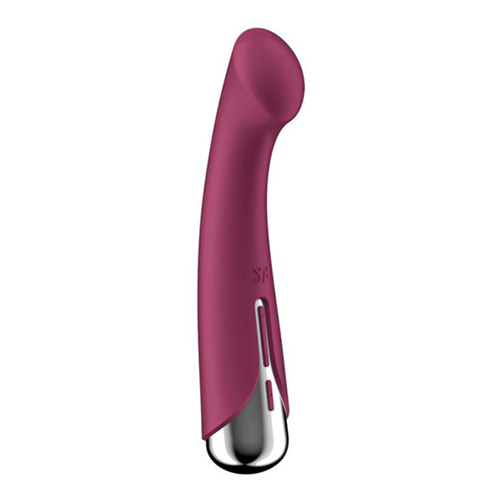 Сливовый вибратор для G-точки 17см Satisfyer Spinning G-Spot 1