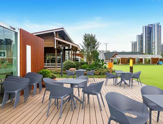 Стул пластиковый  Sky Pro серый