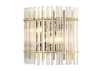 Бра Crystal Lux AURELIO AP2 GOLD+CHROME/TRANSPARENT