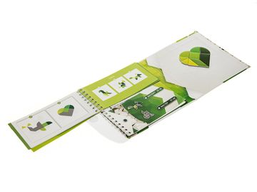 Игра магнитная головоломка Танграм «Листик»