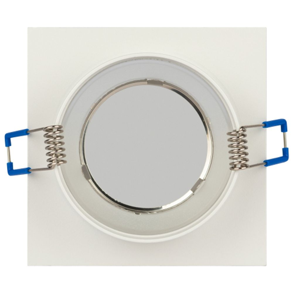 Встраиваемый светильник декоративный ЭРА DK108 WH MR16 GU5.3 белый | Декоративные встраиваемые светильники