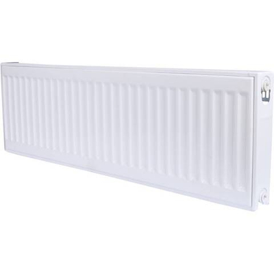Радиатор панельный профильный ROMMER Compact тип 11 - 300x1000 мм (подкл.боковое, белый)