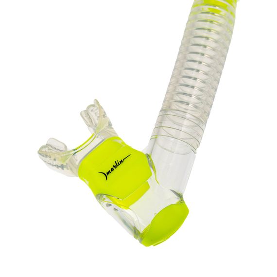 Трубка Marlin Dry Lux Yellow/trans
