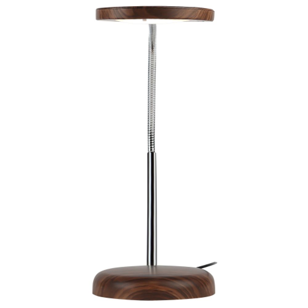 Настольный светильник ЭРА NLED-436-8W-WOOD светодиодный дерево | Светодиодные настольные лампы