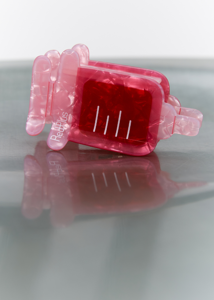 Заколка-краб Шприц