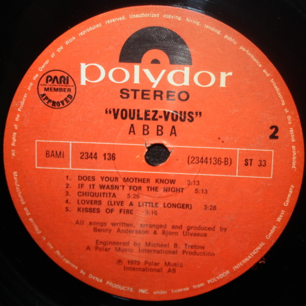ABBA / Voulez-Vous (LP)
