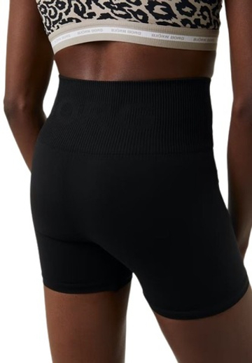 Женские Шорты теннисные Björn Borg Sthlm Seamless Light Shorts - черный