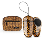 Леопардовое виброяйцо Maha с пультом ДУ (Цвет: леопард)