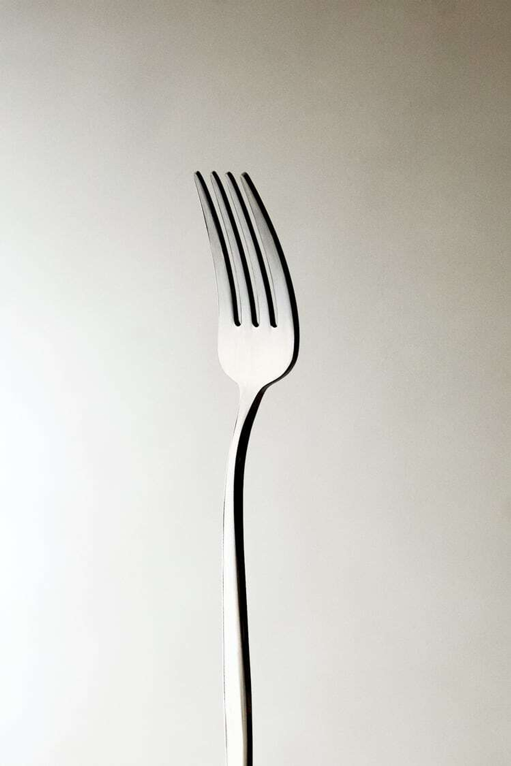 ZARA HOME ОБЕДЕННАЯ ВИЛКА С ТОНКОЙ РУЧКОЙ, СТАЛЬНОЙ