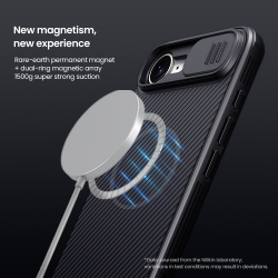 Чехол от Nillkin c поддержкой MagSafe для смартфона iPhone 16e, серия CamShield Pro Magnetic