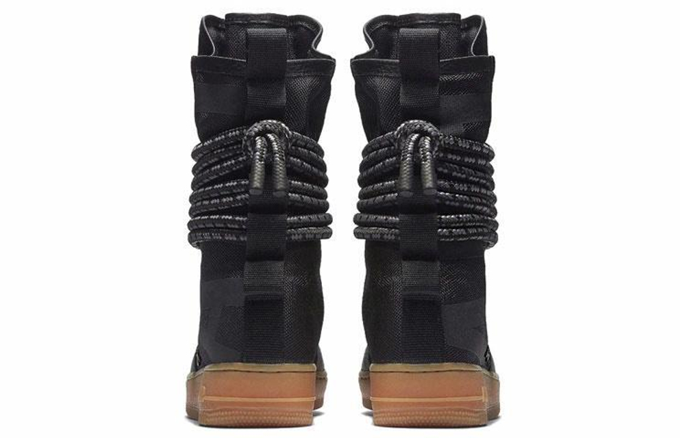 Кроссовки Nike Air Force 1 Black Gum (Женская размерная сетка)