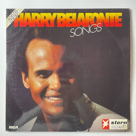Винтажная виниловая пластинка LP Harry Belafonte Songs (Germany 1976)