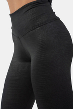 Леггинсы PYTHON SNAKESKIN HIGH-WAIST LEGGINGS 407 Черные