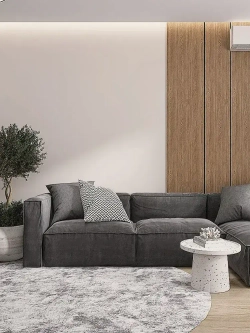 Обои флизелиновые БЕЖЕВЫЙ ЛАТТЕ однотонные с эффектом окрашенной стены 1.05х10.05 моющиеся для гостиной, спальни, кухни