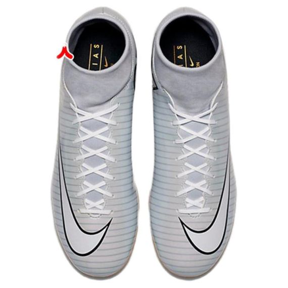 NIKE MERCURIAL VCTRY VI Футбольные бутсы Высокие Белый/Черный Мужские