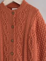 Вязаный кардиган для малышей Next K82-413, Кирпичный