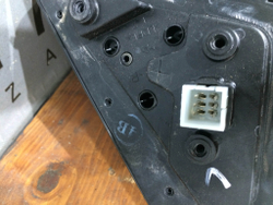 Зеркало правое 6 Pin LADA Vesta 15-нв Б/У Оригинал 8450031702