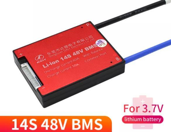 Плата контроля BMS Li-ion 14S 48V 60A