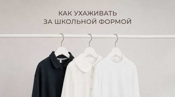 Как ухаживать за школьной формой
