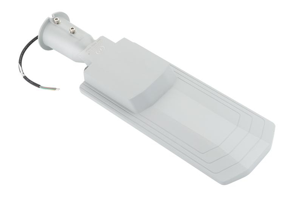 Светильник светодиодный ДКУ RD 10 P 80W SHB 840 GR 566х177мм 80Вт 4000К IP66 уличный консольный сер. Русский Свет 17121023993