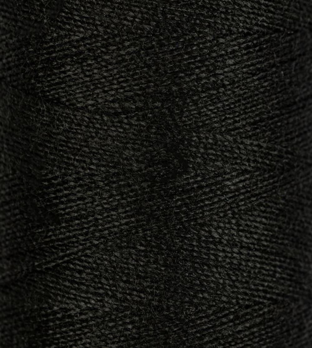 Швейные нитки (полиэстер) 40/2 "Gamma" 4570 м, черный