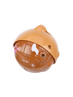 107152/Неваляшка-каталка Медвежонок "Elefantino" на бат. весёлая мел, в/к 10, 3*10, 3*9 см/12