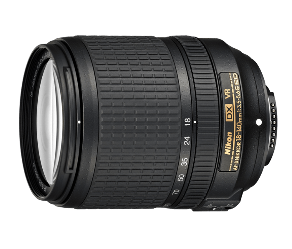 Объектив Nikon 18-140mm f/3.5-5.6G ED VR DX AF-S, черный