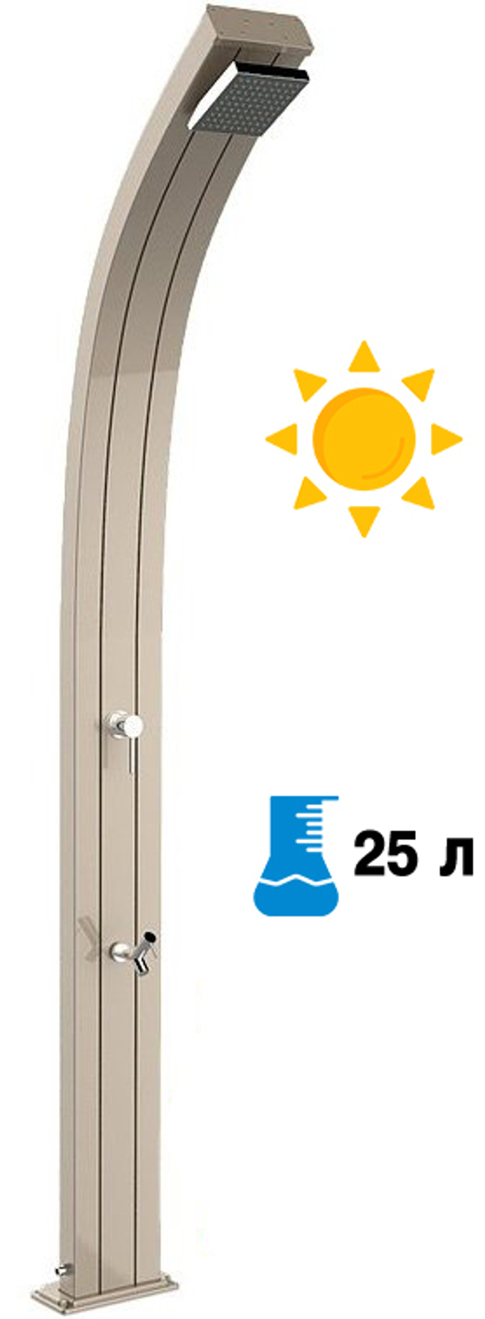 Душ солнечный Arkema Spring A 120 TL