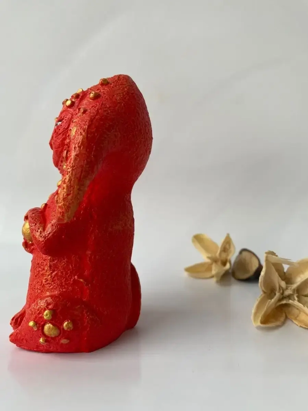 Коллекционная алтарная фигурка статуэтка Дух Огня оберег