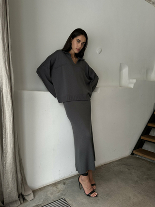 Юбка ANDREA, антрацит