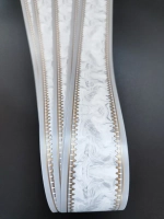 Бордюр для обоев бумажный 4 см окантовка лента серый