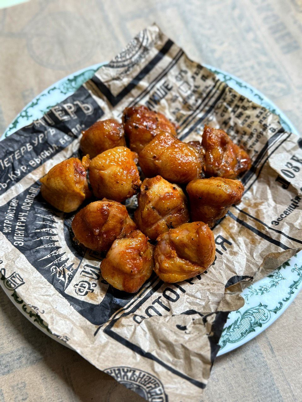 Копченые куриные гузки