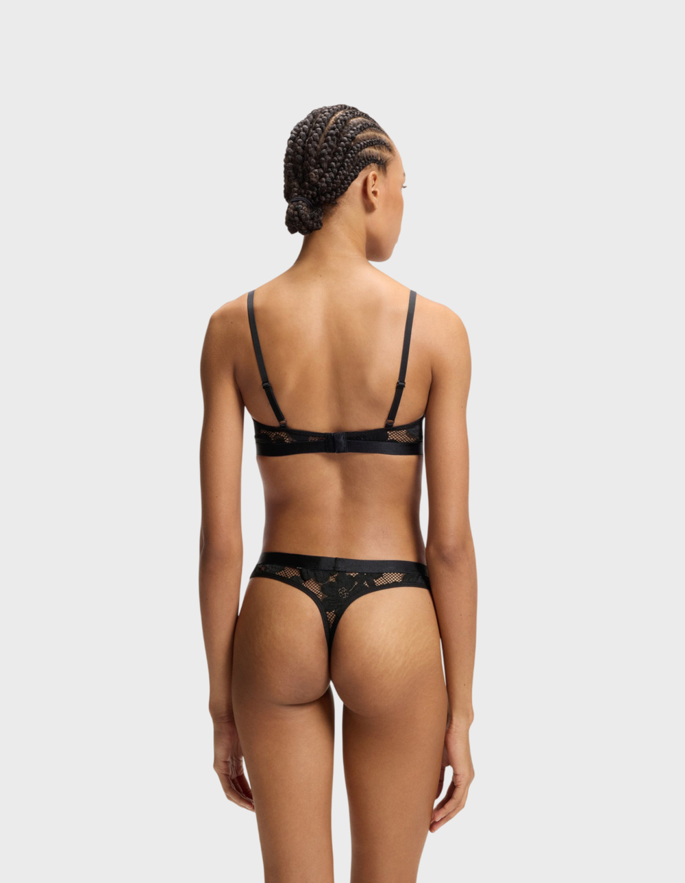 Трусы-стринги HUGO BLOOM LACE THONG