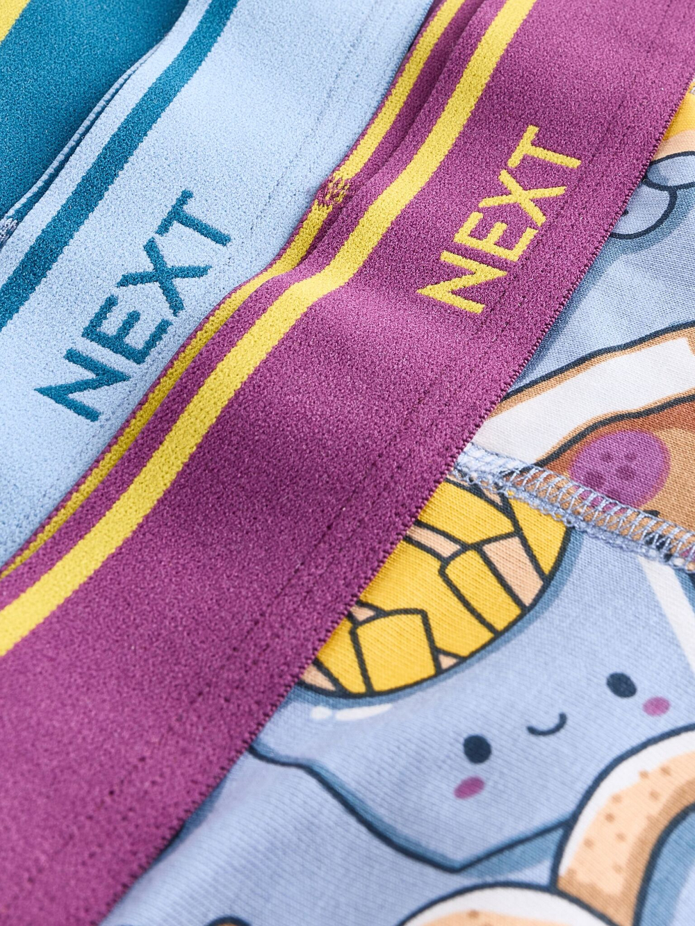 Трусы для мальчика Next E98-886, 5 шт., Фиолетовый, Синий, Молочный