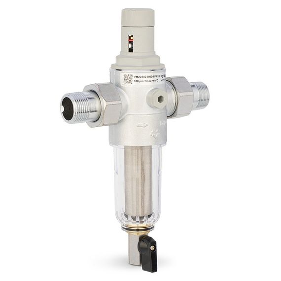 Фильтр сетчатый VARMEGA промывной, комбинированный 3/4, PN16, для ХВС, VM22802 — (1)