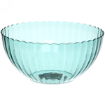 Салатник пластиковый «Мадлен» 19*9см ромашка, морская волна