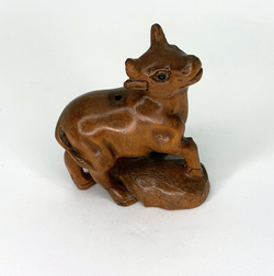 Нэцкэ Бычок Символ 2021 года