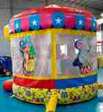 Детский надувной батут "Шатёр цирка" 4*4*3,4 м