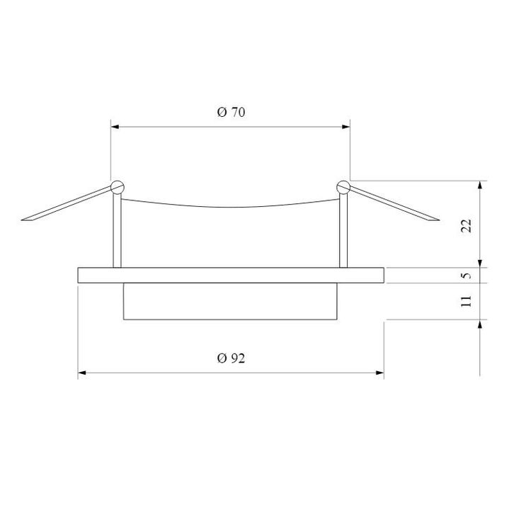 Встраиваемый светильник Elektrostandard 116 MR16 белый a055670