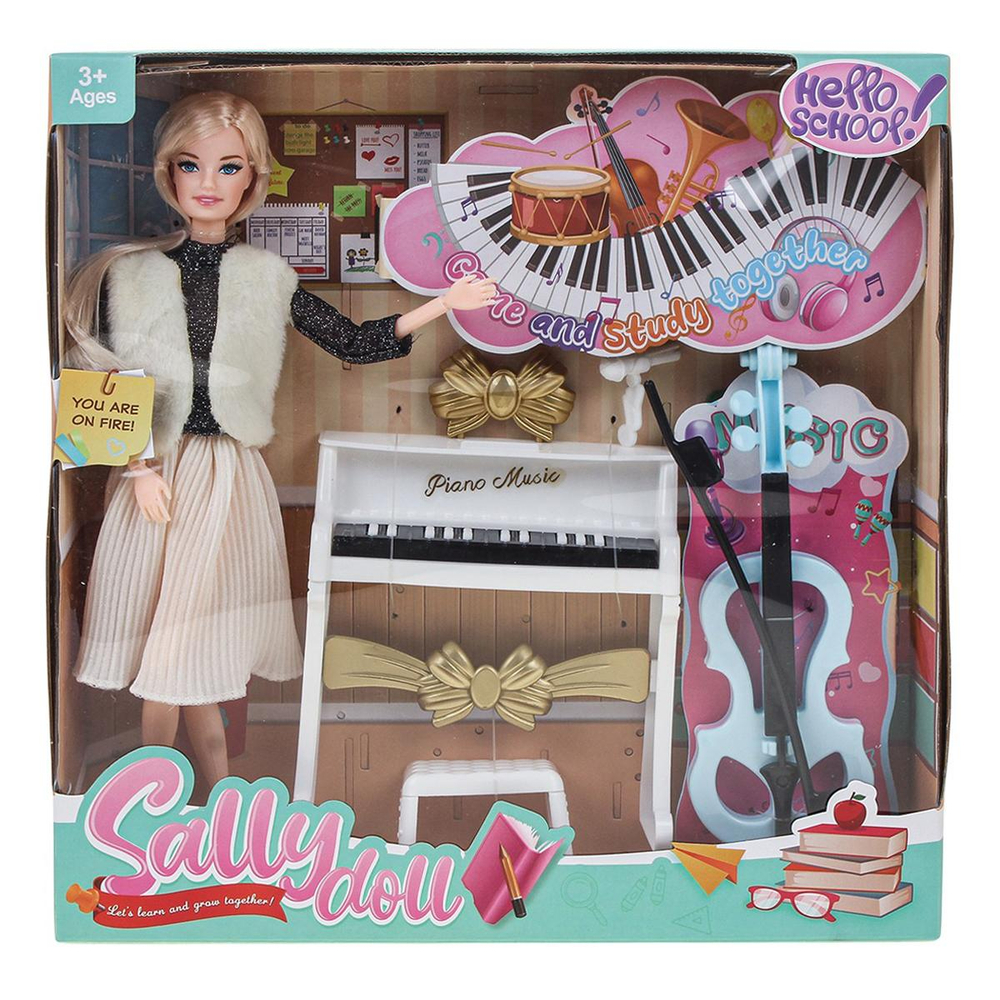 Кукла тип модель, с аксесс. коробка 68113-2