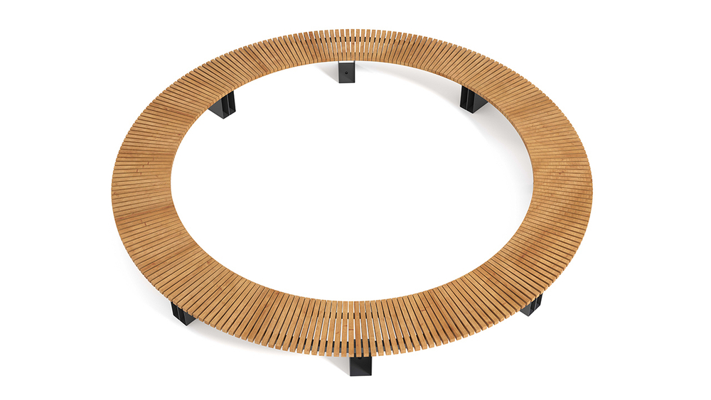 Скамейка радиальная SK00073