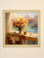 Картина на стену интерьерная на холсте 33*33 см