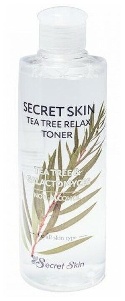 Тонер для лица Secret Skin Tea Tree Relax Toner с экстрактом чайного дерева