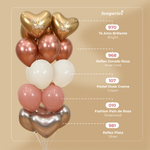 Шар 12" Розовое дерево, Пастель / Rosewood 010 Sp