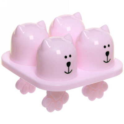 Форма для приготовления мороженого «Лапки» 4шт